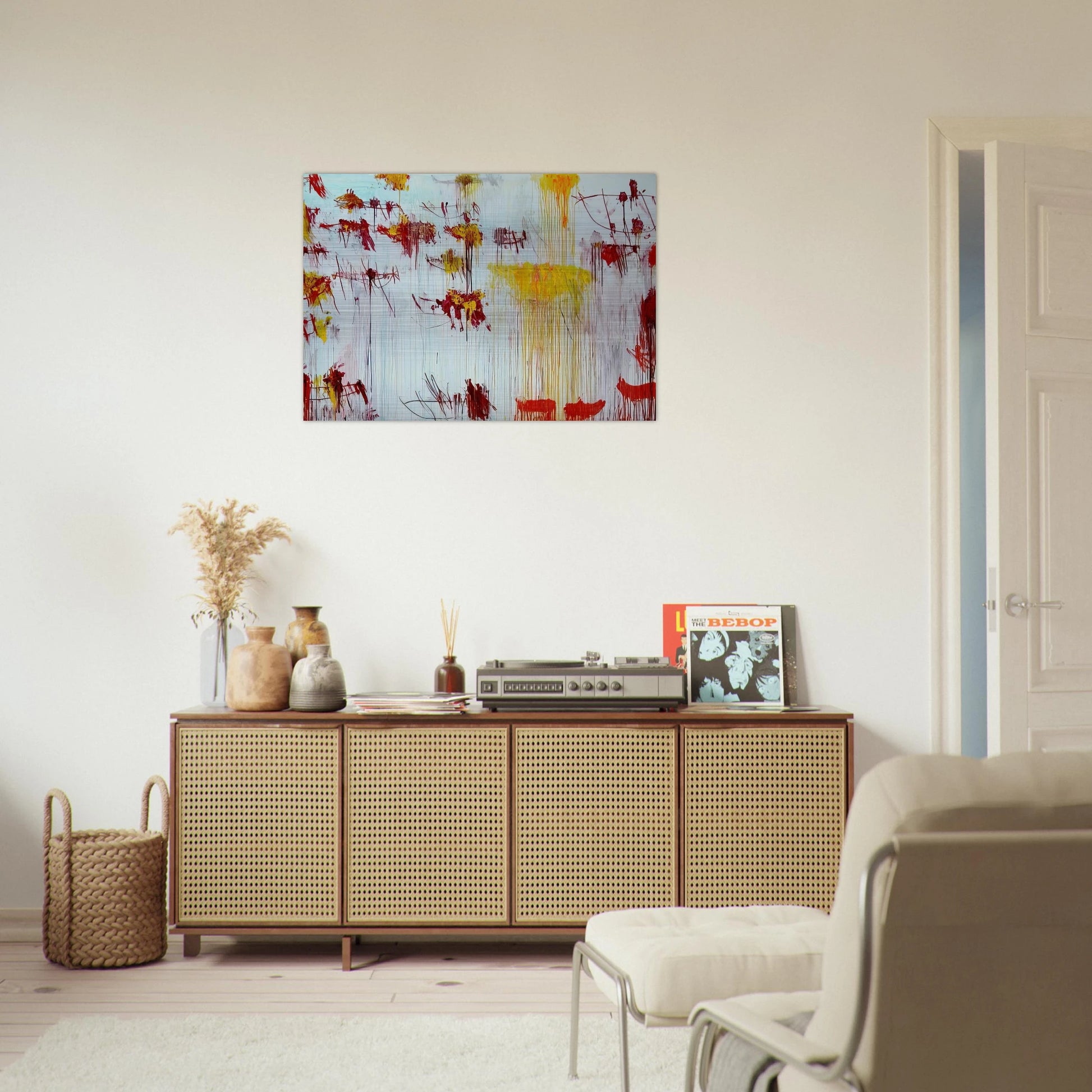 Lepanto, Part X - Cy Twombly Brushed Aluminum Print - 70x100 cm / 28x40 inches | Cy Twombly Aluminum Print | Cy Twombly Prints