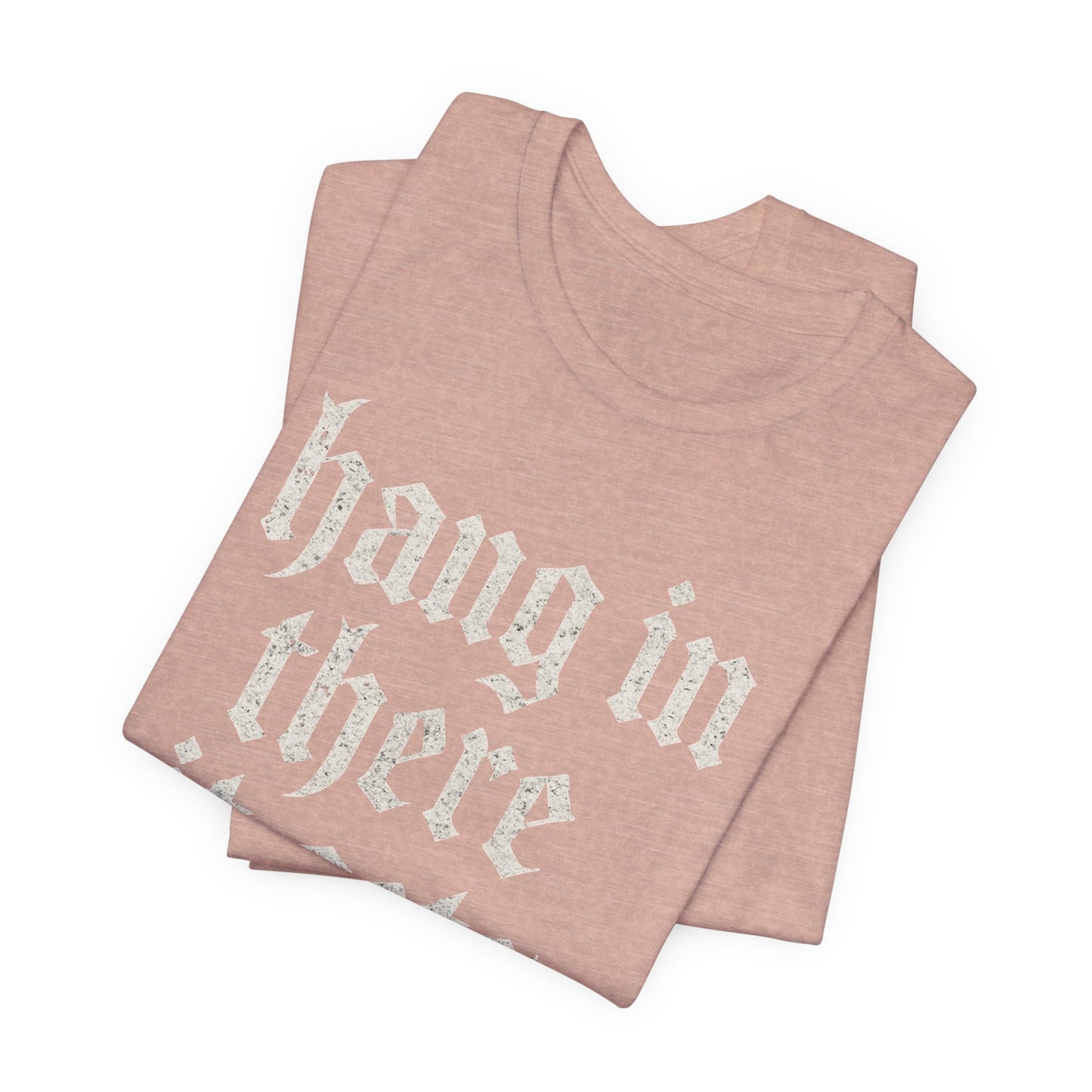 donker humor Blijf daar maar Hang in, het wordt nog erger Grappige sarcastische quote T-shirt grafisch grappig