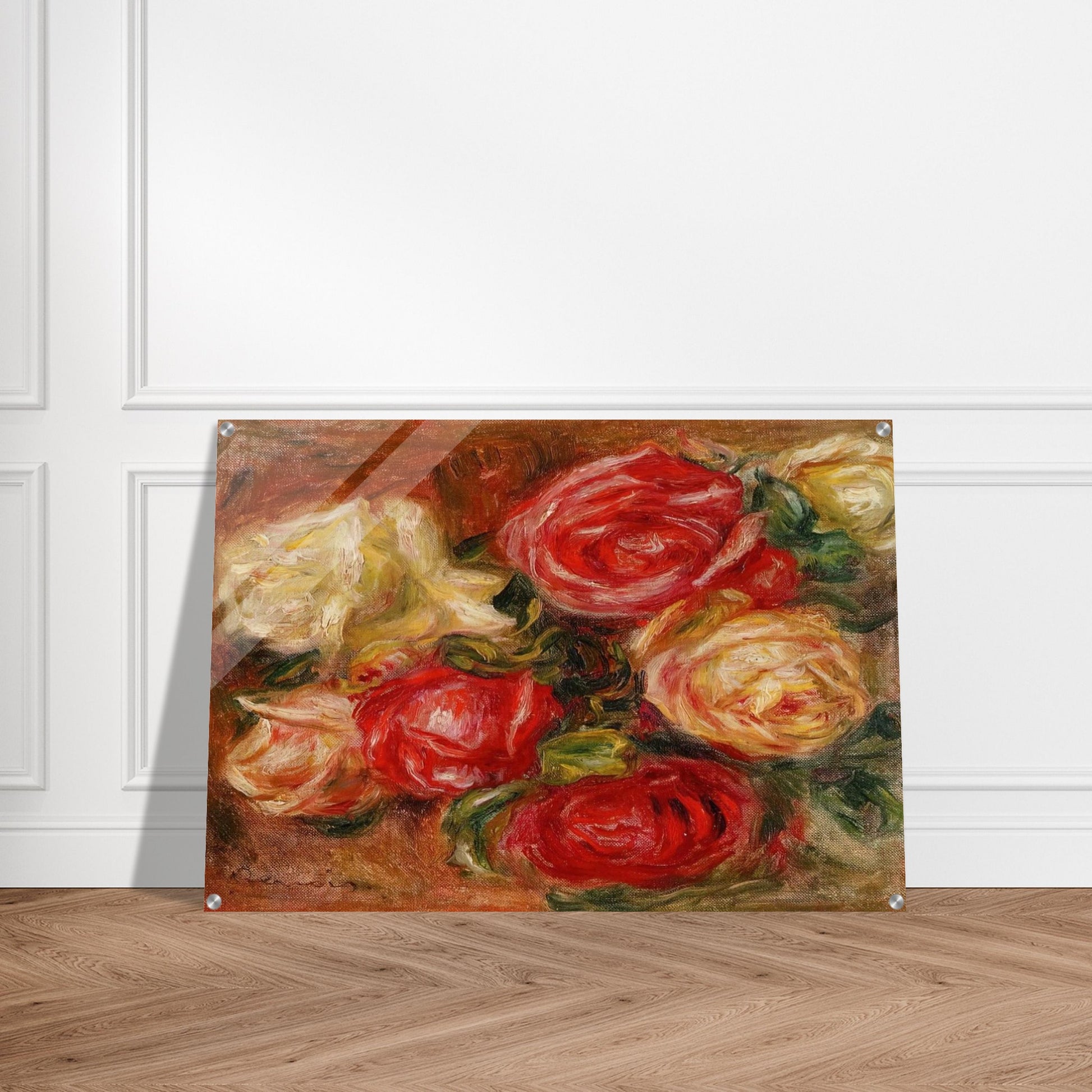 Bouquet of Flowers - Pierre-Auguste Renoir Acrylic Print - 70x100 cm / 28x40″ inches