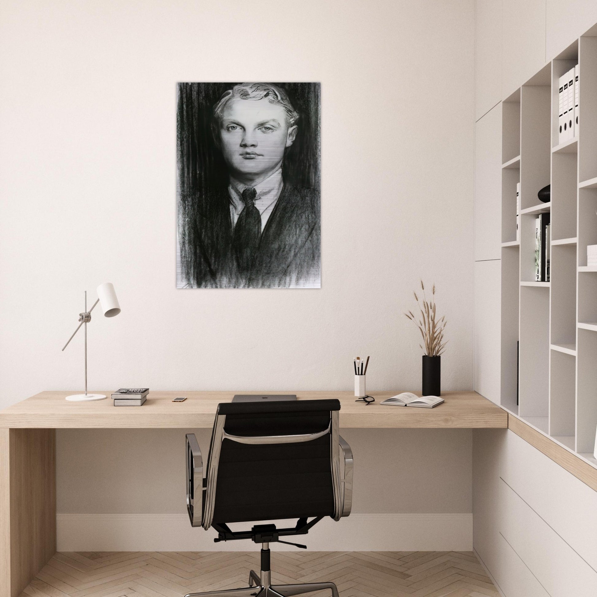 Sir William Hedworth Williamson - John Singer Sargent Brushed Aluminum Print - 70x100 cm / 28x40 inches | John Singer Sargent Aluminum Print | John Singer Sargent Prints