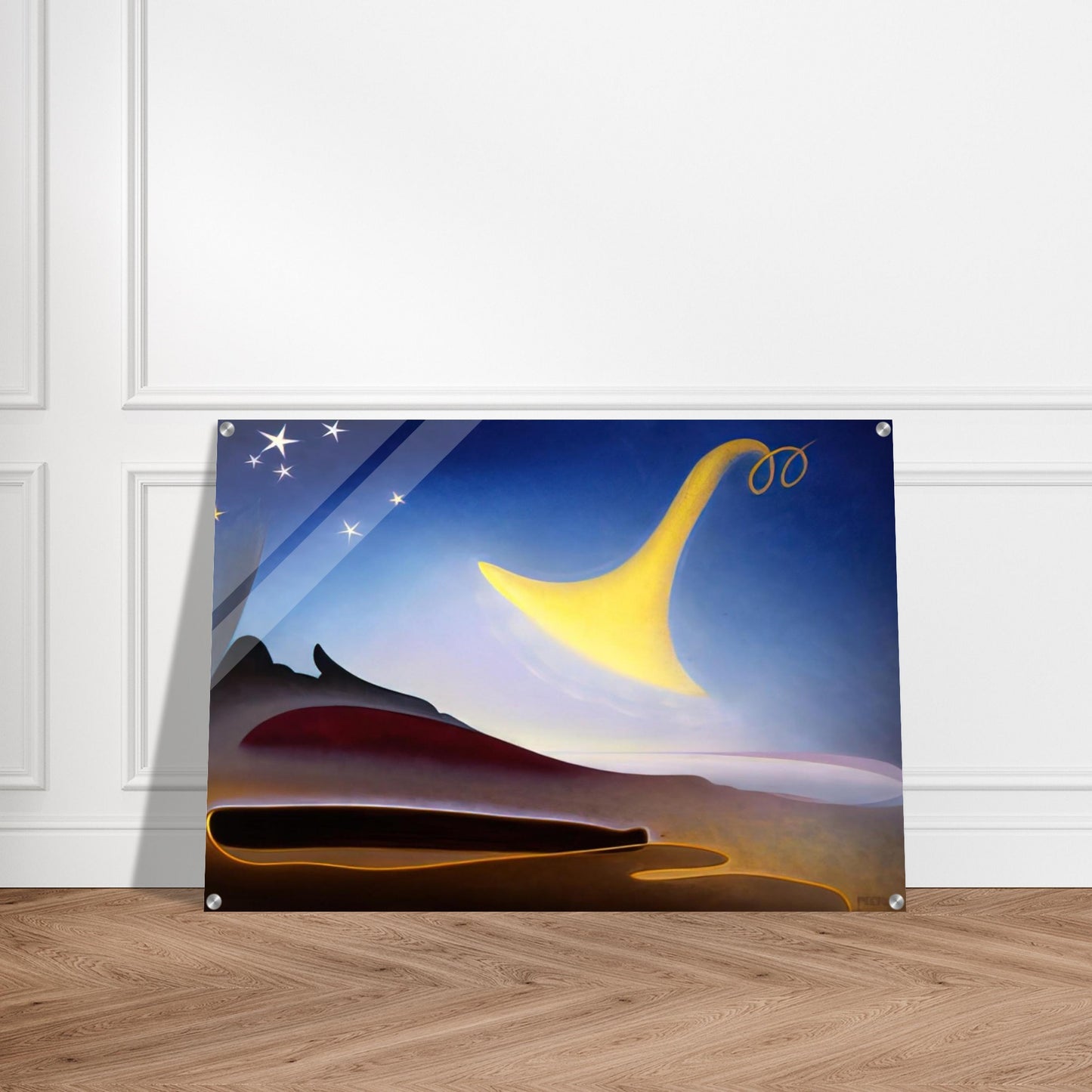 Awakening Memory of Father - 1943 - Agnes Lawrence Pelton Acrylic Print - 70x100 cm / 28x40″ inches