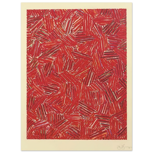 Jasper Johns - CICADA ULAE 219  75x100 cm / 30x40inches Fine Art Poster