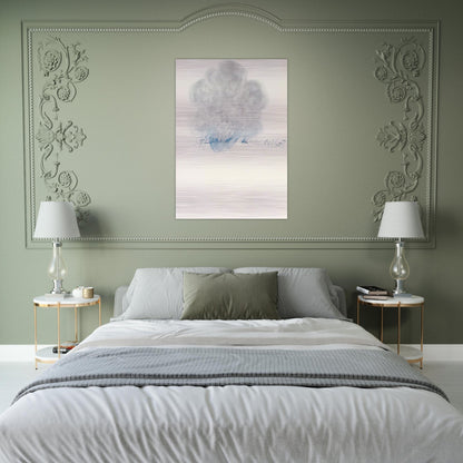 Fifty Days at Iliam. Shades of Eternal Night - Cy Twombly Brushed Aluminum Print - 70x100 cm / 28x40 inches | Cy Twombly Aluminum Print | Cy Twombly Prints