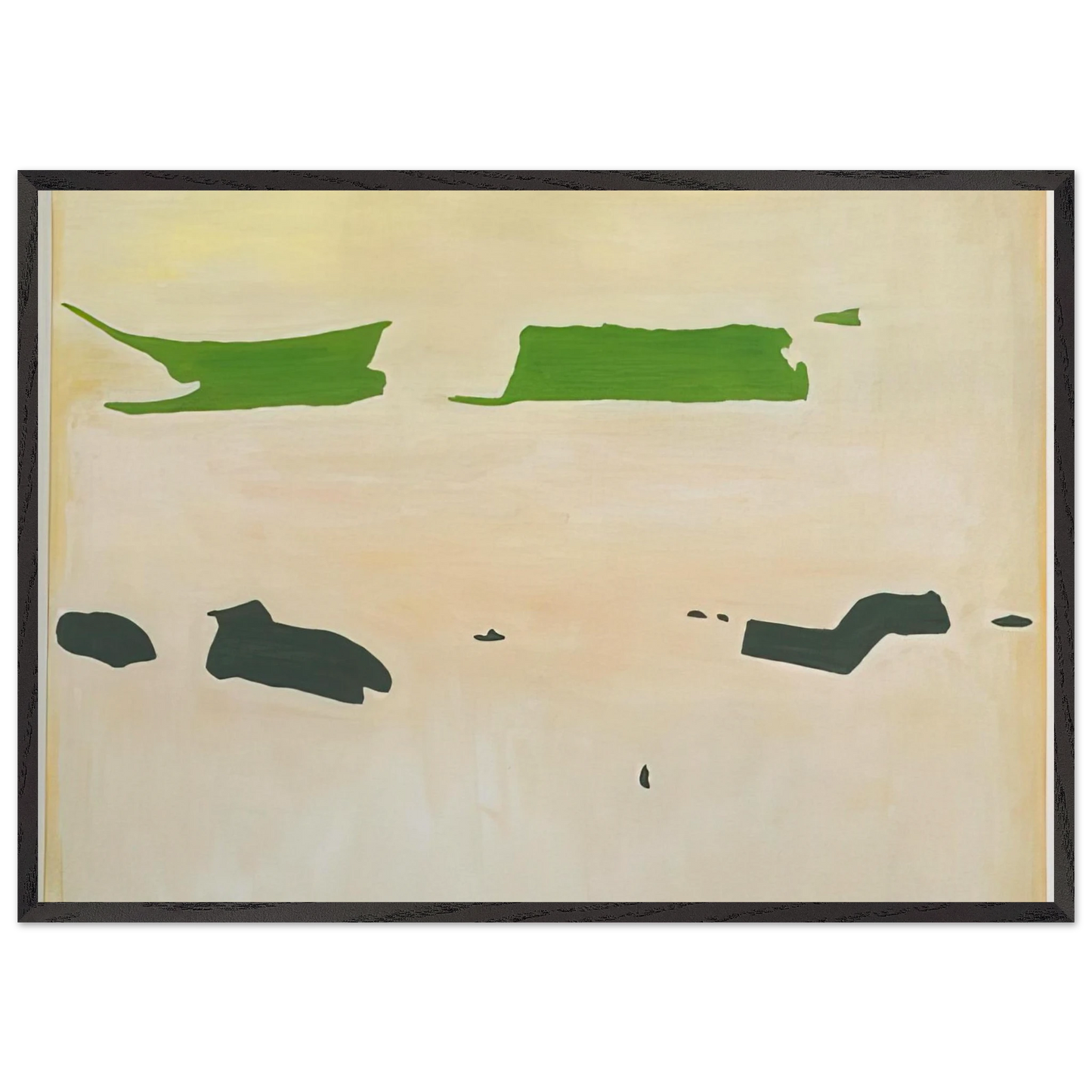 Clos - 2003 N1 - Ralston Crawford 70x100 cm / 28x40 inches Framed Art Print – Black Wooden Frame