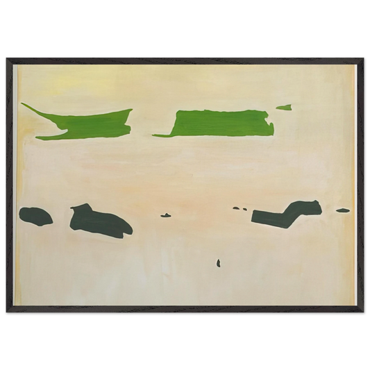 Clos - 2003 N1 - Ralston Crawford 70x100 cm / 28x40 inches Framed Art Print – Black Wooden Frame