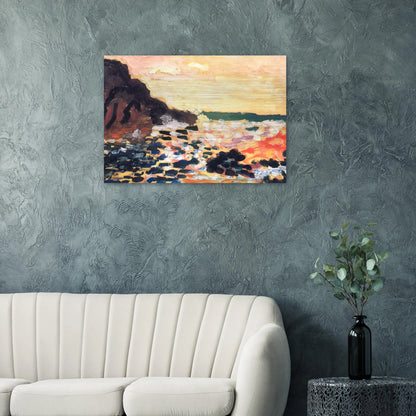SEASCAPE 1906 - Henri Matisse Brushed Aluminum Print - 70x100 cm / 28x40 inches | Henri Matisse Aluminum Print | Henri Matisse Prints