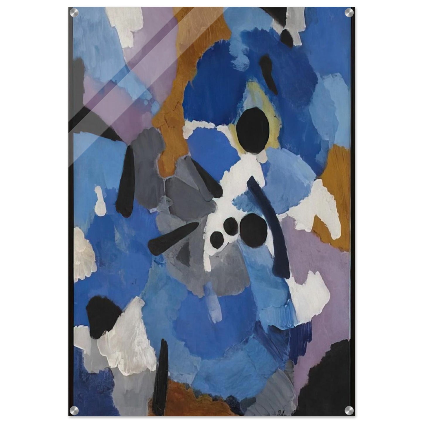 The Dancers - 1958 - Ernst Wilhelm Nay Acrylic Print - 70x100 cm / 28x40″ inches | Ernst Wilhelm Nay Wall Art | Ernst Wilhelm Nay Prints