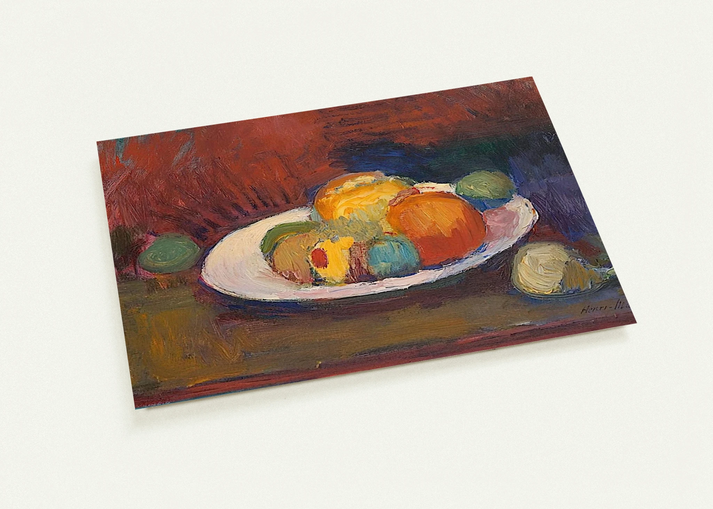 ASSIETTE DE FRUITS FRUIT DISH 1902 By Henri Matisse Pack of 10 Post Cards | Henri Matisse Post Cards | A6 (10.5 x 14.8 cm) - 4.1 x 5.8 inches