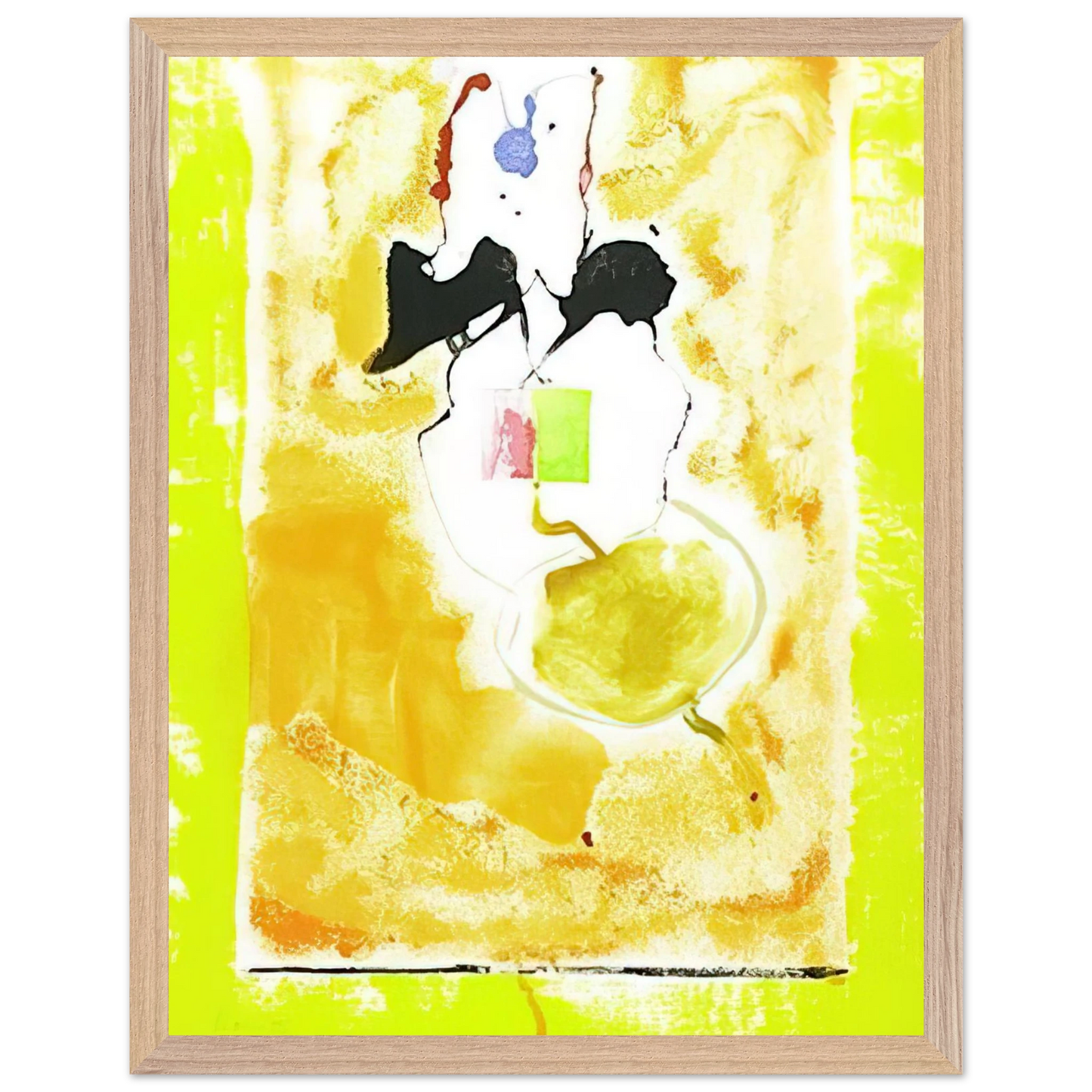 Helen Frankenthaler - Solar Imp - 2001 Wall art - A3 (29.7 x 42  cm) - Fine Art Poster-canvas - -