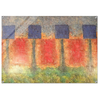 Dusklight - 1980 - Jimmy Ernst Acrylic Print - 70x100 cm / 28x40″ inches | Jimmy Ernst Wall Art | Jimmy Ernst Prints
