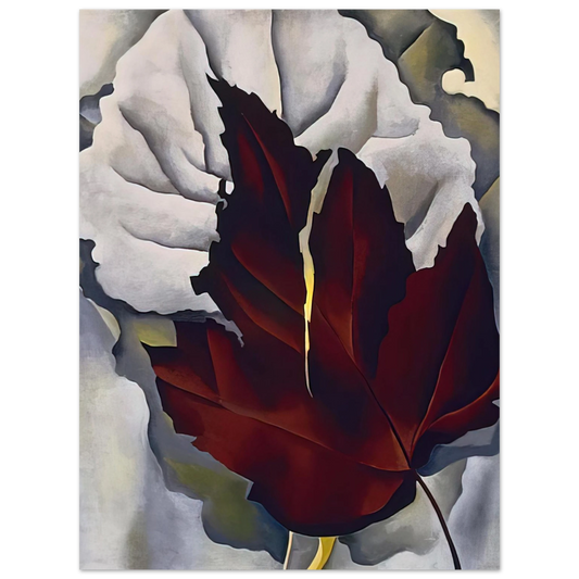 Georgia O'Keeffe - Pattern of Leaves Fine Art Poster