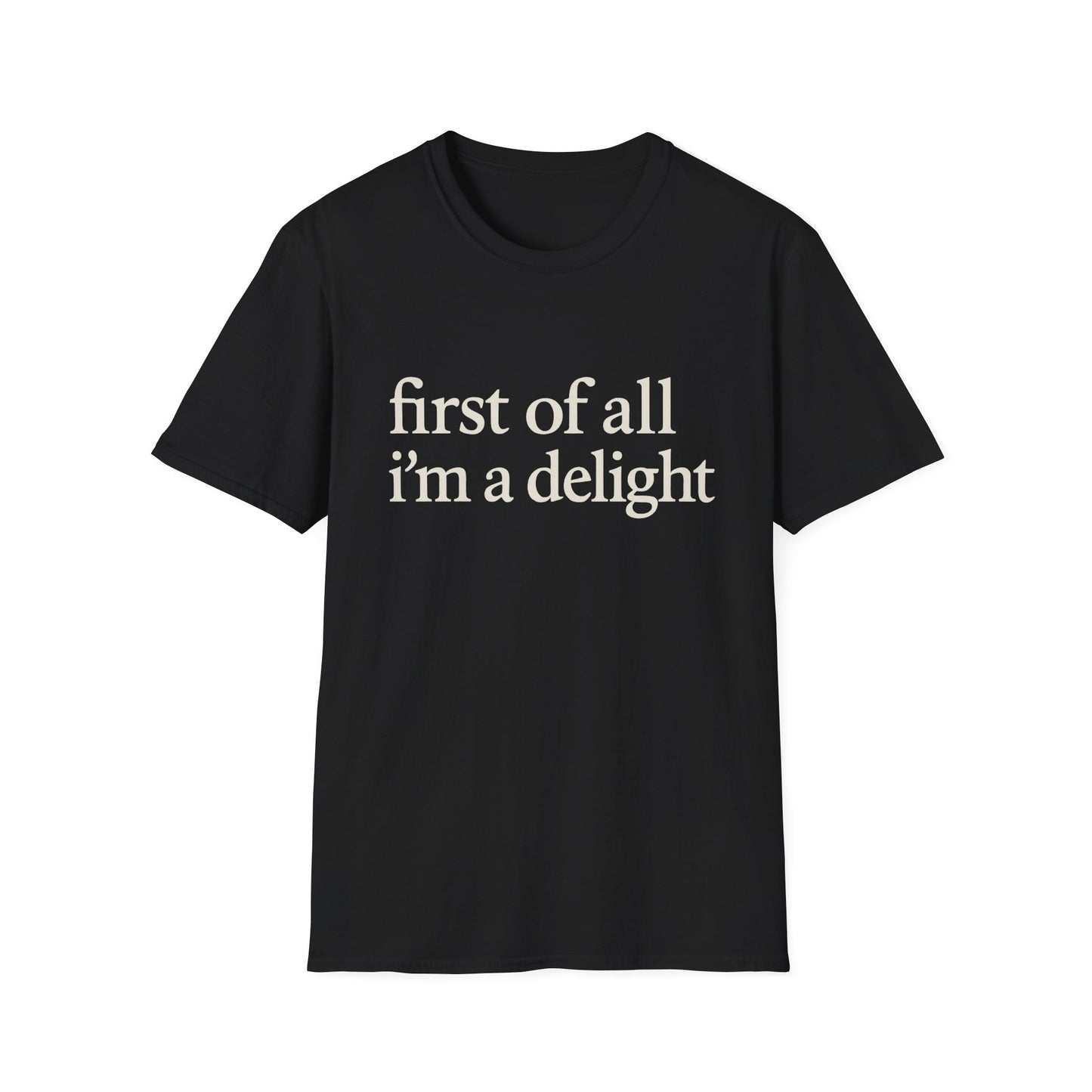 Allereerst ben ik een Leuke Shirt, Grappig Citaat T-shirt voor Vrouwen, Sassy Zegging Trui, Geestig Grafisch Cadeau voor Beste Vriendin