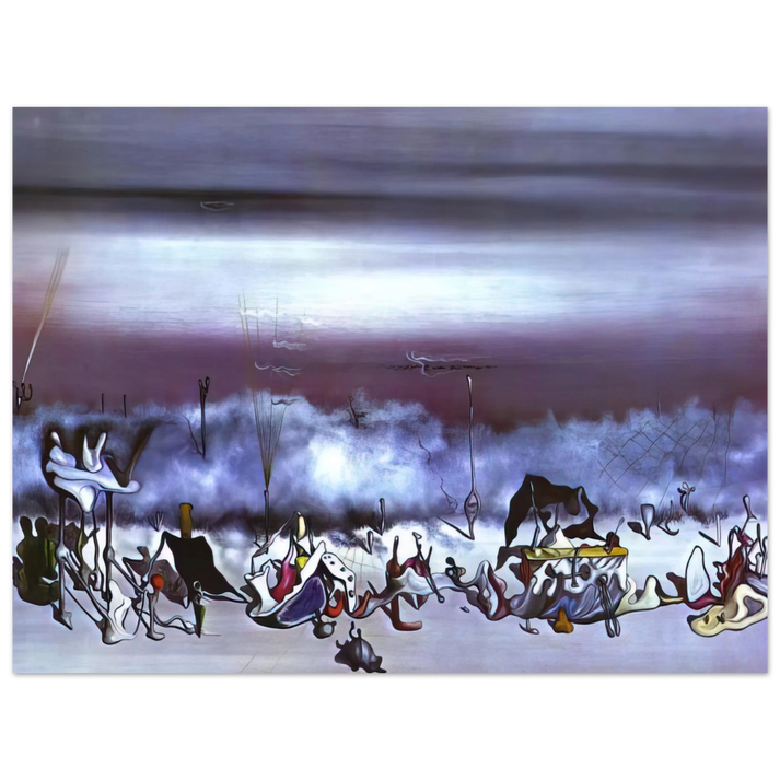 Yves Tanguy - The Ribbon of Extremes  75x100 cm / 30x40inches Fine Art Poster