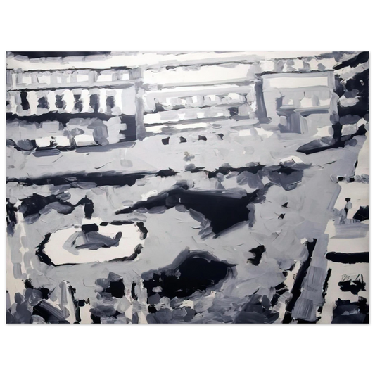 Gerhard Richter - TOWNSCAPE M6 1968  75x100 cm / 30x40inches Fine Art Poster