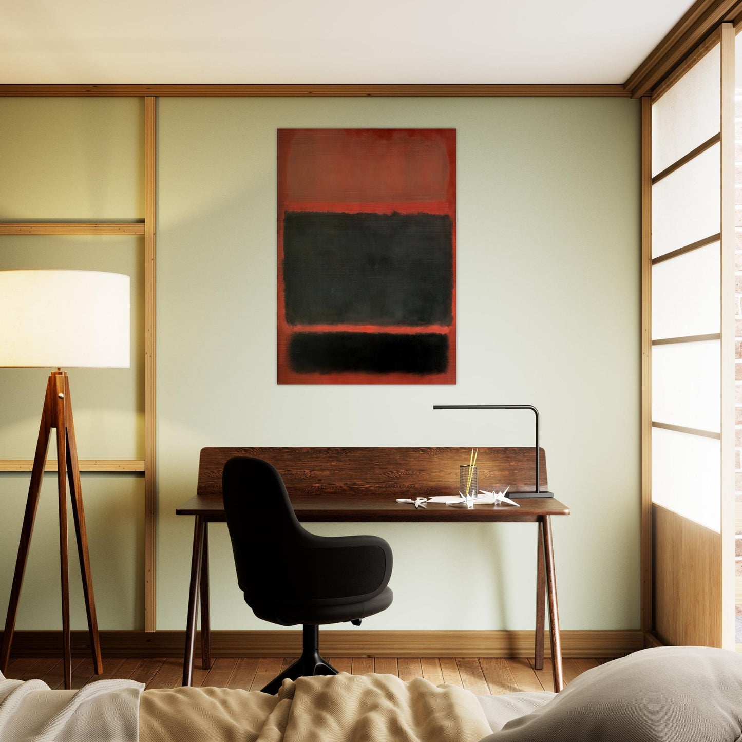 No.20 - 1957 - Mark Rothko Brushed Aluminum Print - 70x100 cm / 28x40 inches | Mark Rothko Aluminum Print | Mark Rothko Prints