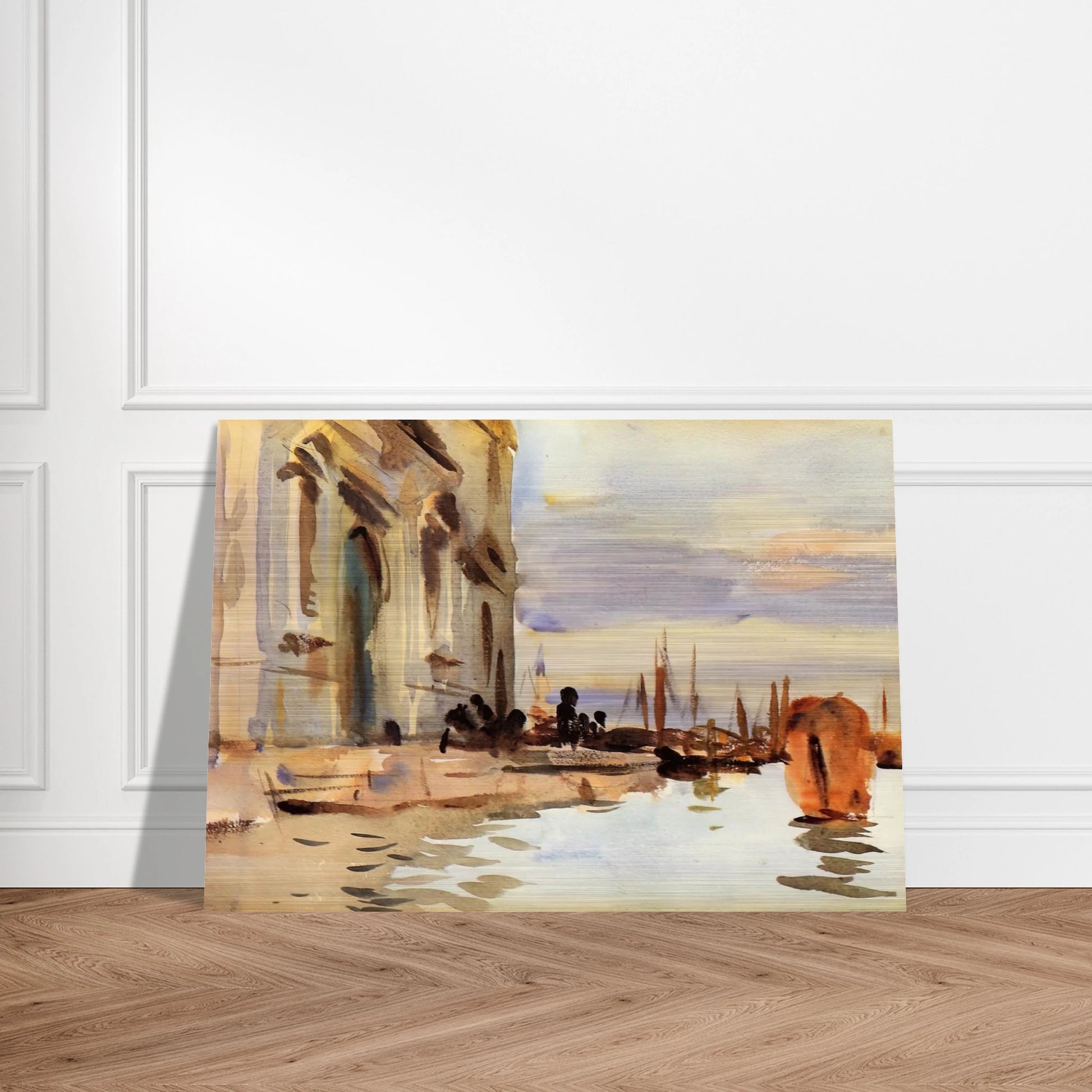 Spirito Santo, Saattera - John Singer Sargent Brushed Aluminum Print - 70x100 cm / 28x40 inches | John Singer Sargent Aluminum Print | John Singer Sargent Prints