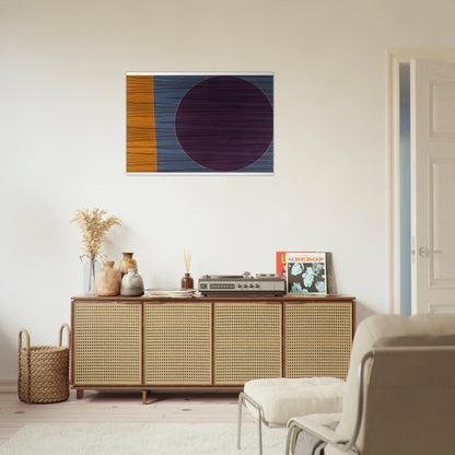 Rhinoceros 3 - Sam Gilliam Brushed Aluminum Print - 70x100 cm / 28x40 inches | Sam Gilliam Aluminum Print | Sam Gilliam Prints