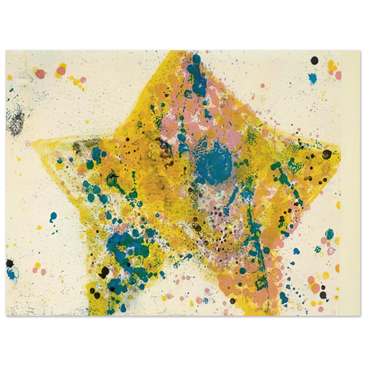 Sam Francis - Star  75x100 cm / 30x40inches Fine Art Poster