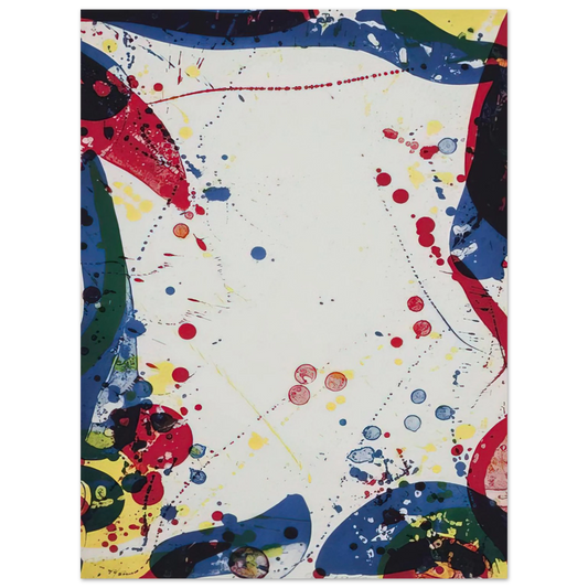 Sam Francis - Sulfur Water  75x100 cm / 30x40inches Fine Art Poster