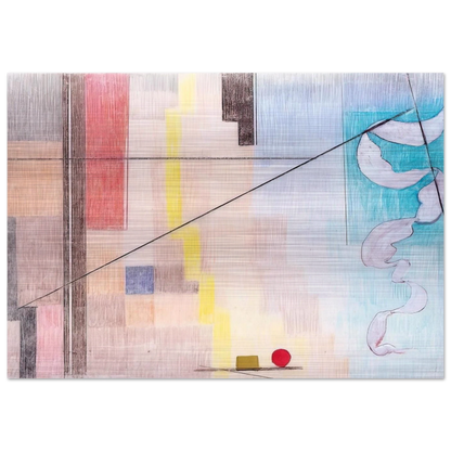 Die Kontraste - Abstract Art - Johannes Itten Brushed Aluminum Print - 70x100 cm / 28x40 inches | Johannes Itten Aluminum Print | Johannes Itten Prints