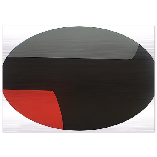 Kanawa - 1956 - Leon Polk Smith Brushed Aluminum Print - 70x100 cm / 28x40 inches | Leon Polk Smith Aluminum Print | Leon Polk Smith Prints