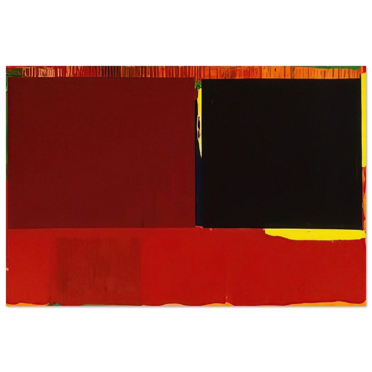 29. 03. 60 - 1960 - John Hoyland Art Prints - 100x150 cm / 40x60″ inches | John Hoyland Poster | John Hoyland Prints