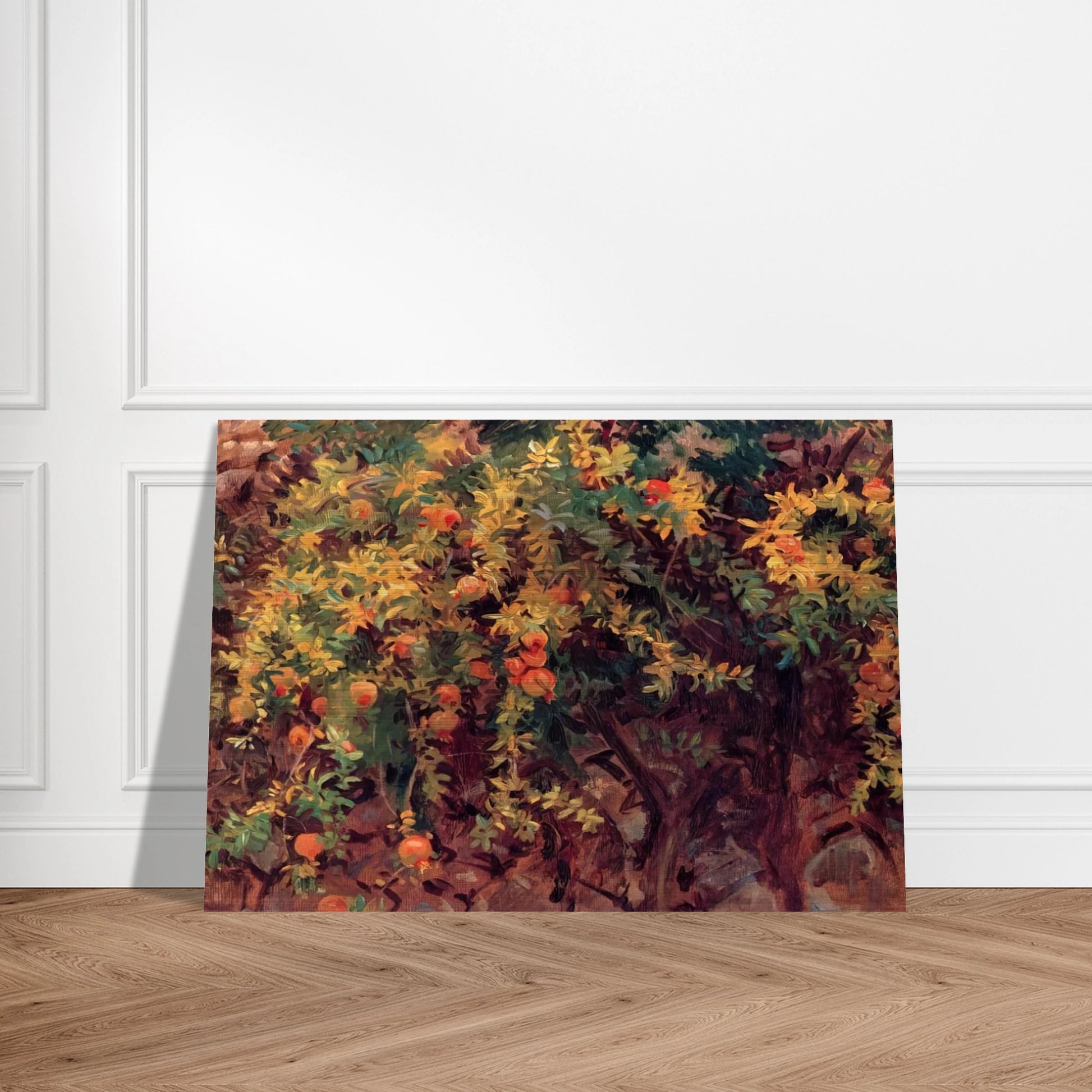 Pomegranates - John Singer Sargent Brushed Aluminum Print - 70x100 cm / 28x40 inches | John Singer Sargent Aluminum Print | John Singer Sargent Prints