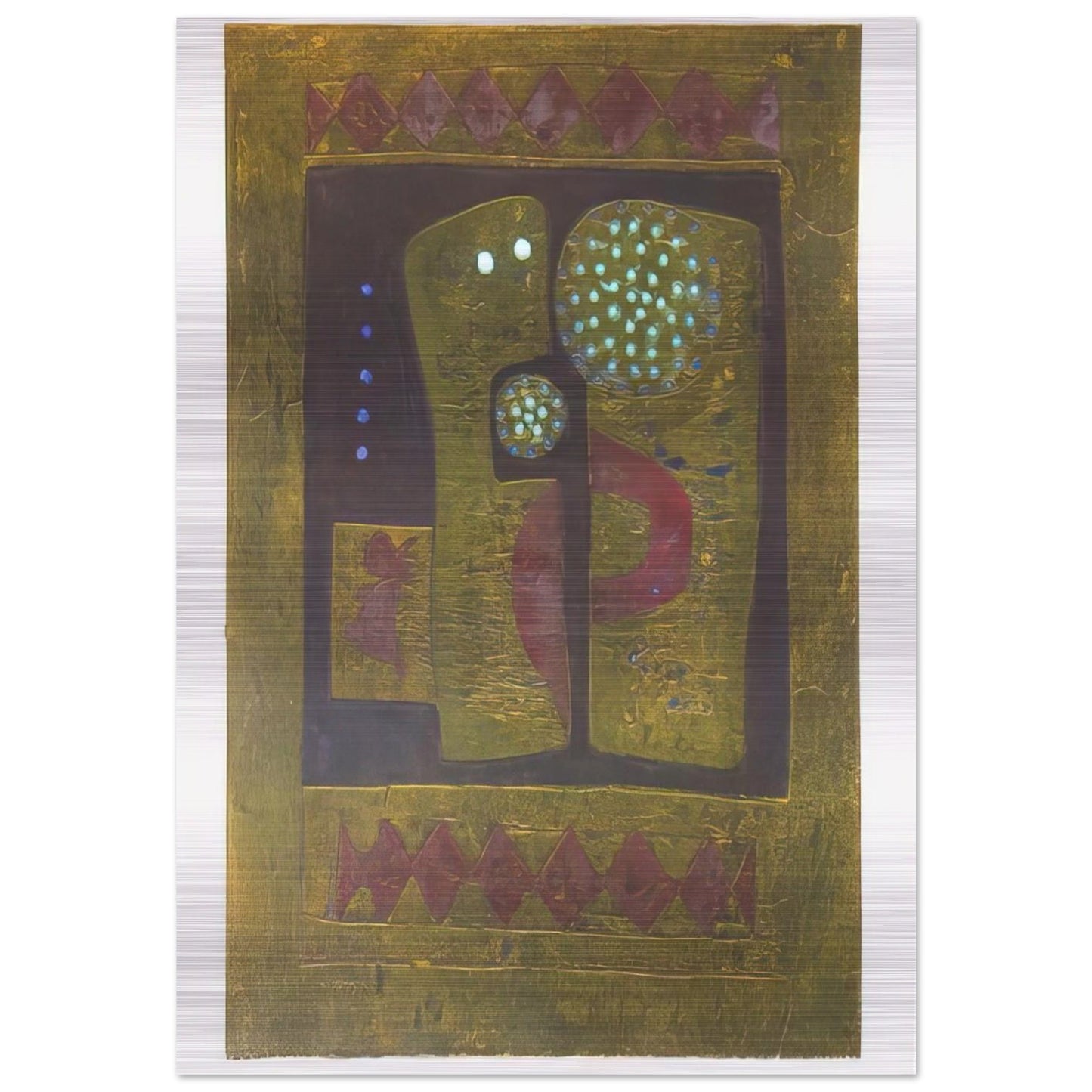 Pierrot and His Son - 1970 - Hiroyuki Tajima Brushed Aluminum Print - 70x100 cm / 28x40 inches | Hiroyuki Tajima Aluminum Print | Hiroyuki Tajima Prints