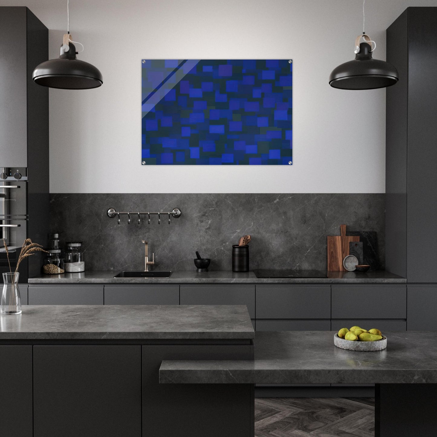 Number 88 Blue - 1950 - Ad Reinhardt Acrylic Print - 70x100 cm / 28x40″ inches