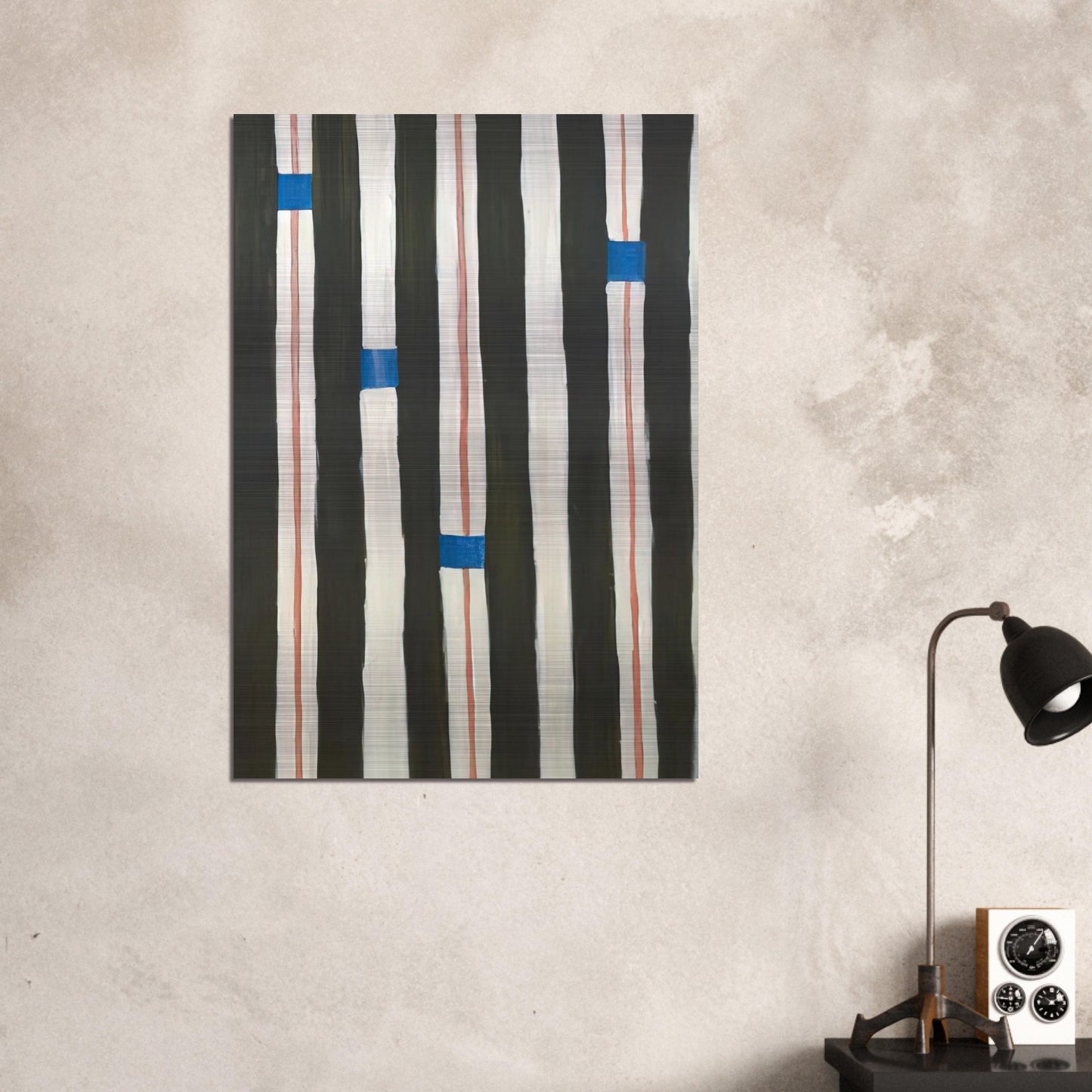 Totem Materia - Abstract Expressionism - Betty Parsons Brushed Aluminum Print - 70x100 cm / 28x40 inches | Betty Parsons Aluminum Print | Betty Parsons Prints