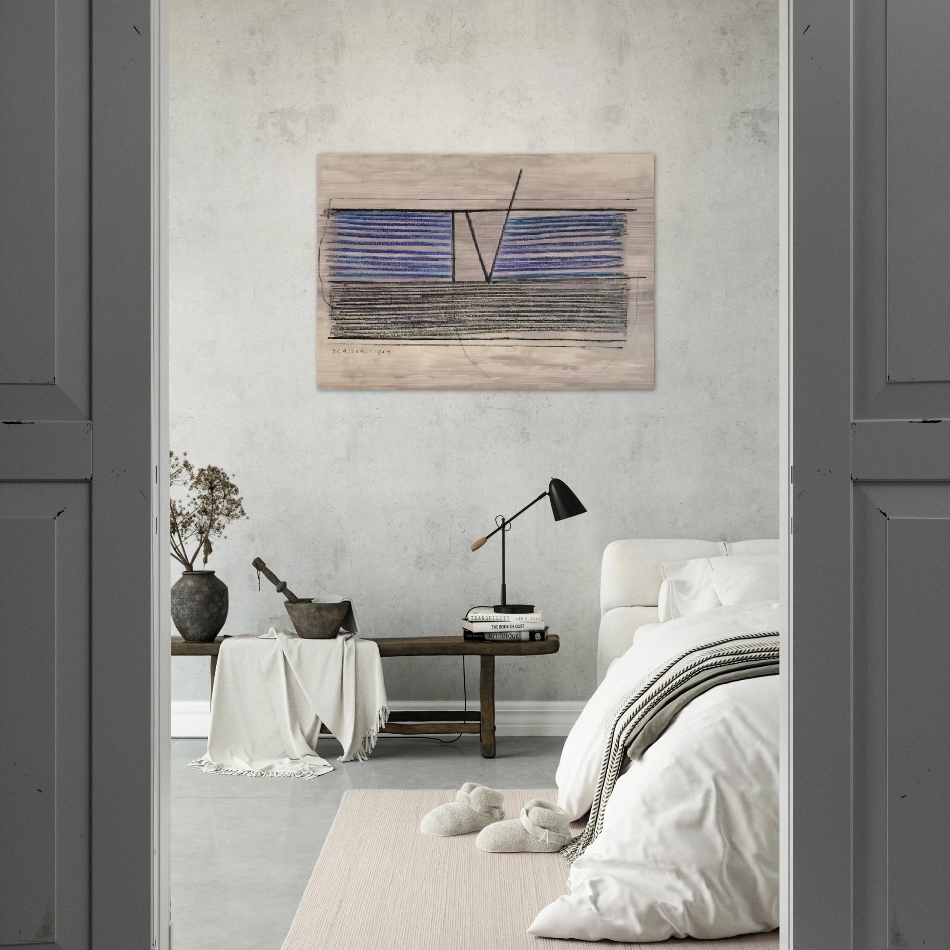 Untitled - 1964 - Bice Lazzari Brushed Aluminum Print - 70x100 cm / 28x40 inches | Bice Lazzari Aluminum Print | Bice Lazzari Prints