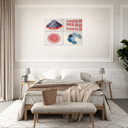 UNTITLED 9 - Louise Bourgeois Acrylic Print - 70x100 cm / 28x40″ inches