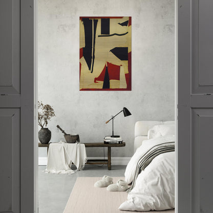 Banner - 1962 - Larry Zox Brushed Aluminum Print - 70x100 cm / 28x40 inches | Larry Zox Aluminum Print | Larry Zox Prints