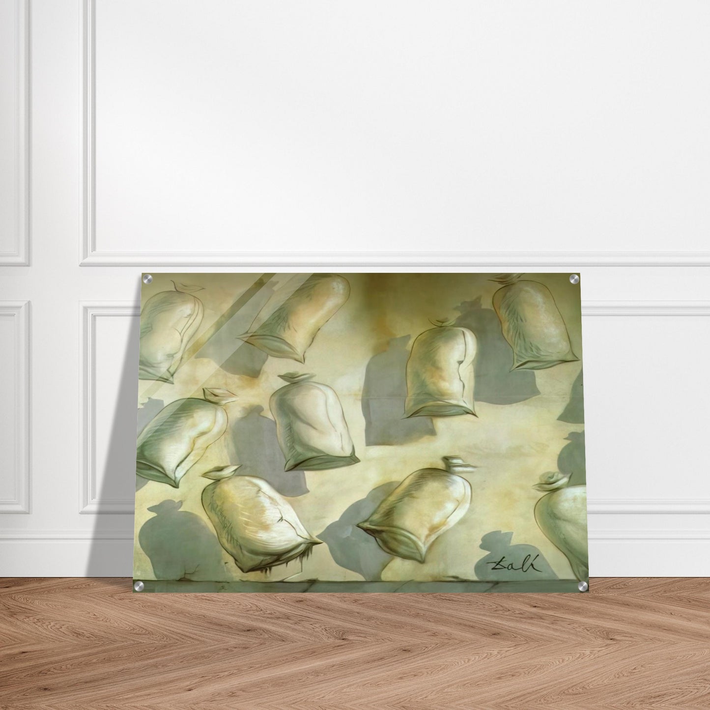 SET DESIGN FOR THE BALLET LOS SACOS DEL MOLINERO 2 - Salvador Dali Acrylic Print - 70x100 cm / 28x40″ inches | Salvador Dali Wall Art | Salvador Dali Prints