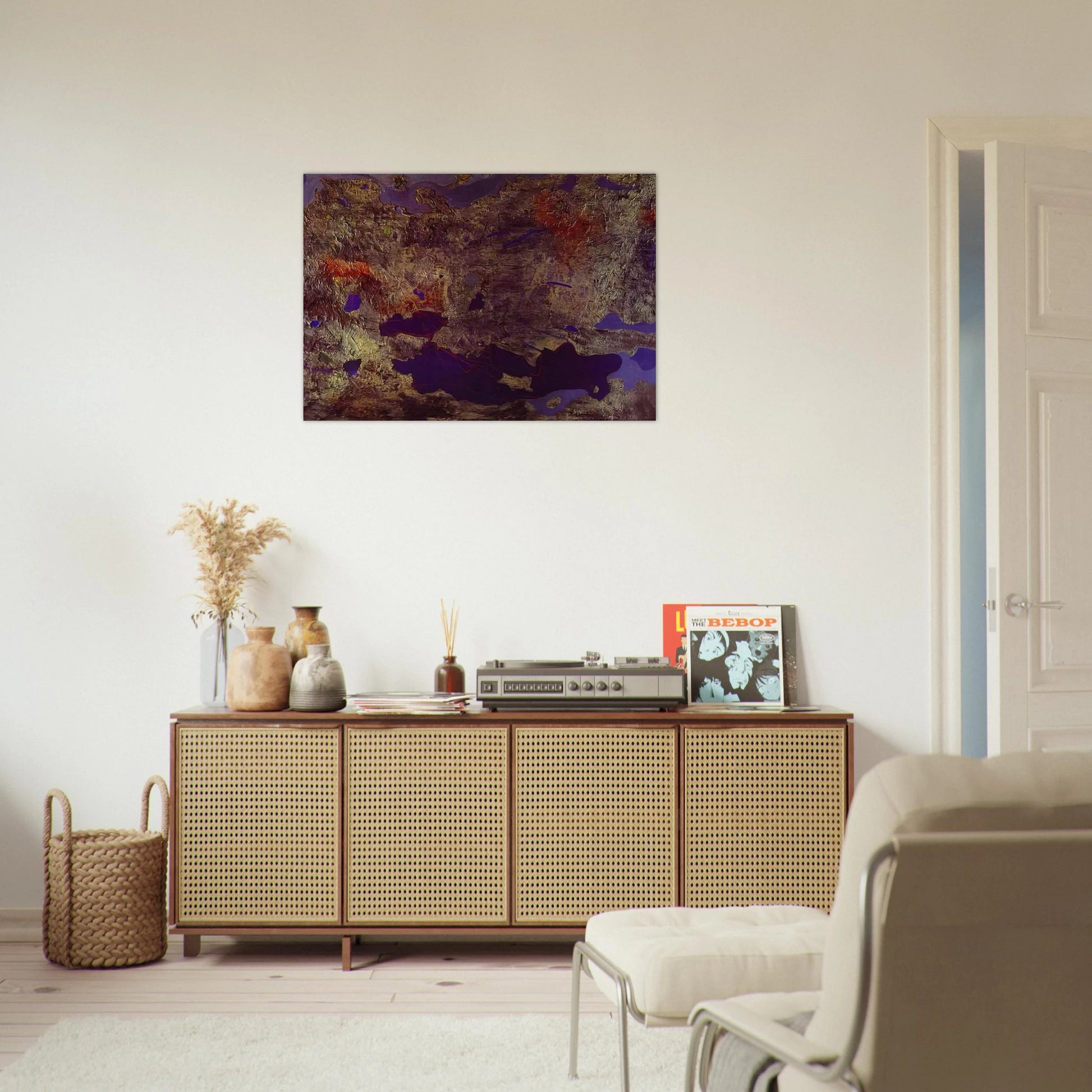 Europe after the Rain I - Max Ernst Brushed Aluminum Print - 70x100 cm / 28x40 inches | Max Ernst Aluminum Print | Max Ernst Prints