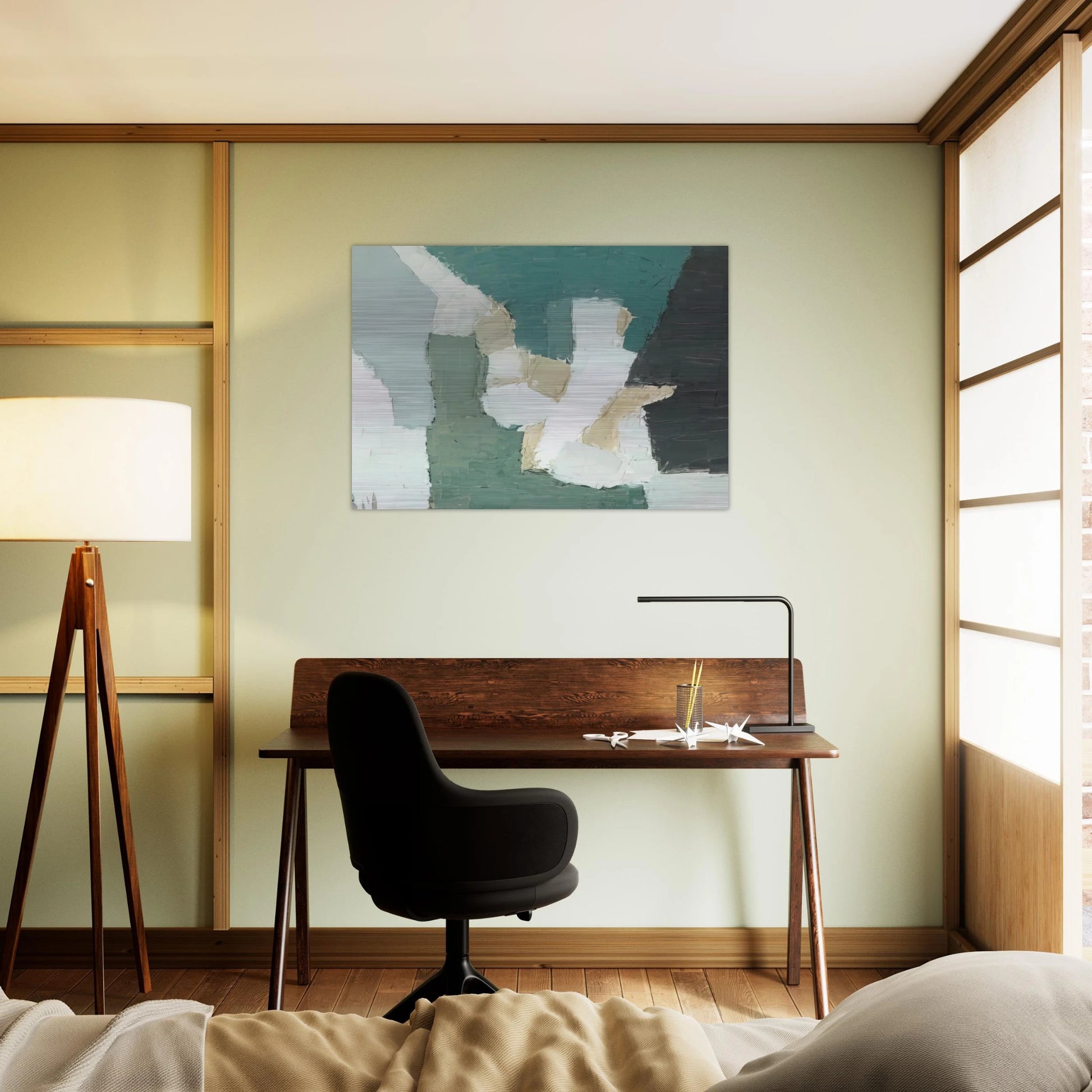Composition - 1949 - Nicolas de Stael Brushed Aluminum Print - 70x100 cm / 28x40 inches | Nicolas de Stael Aluminum Print | Nicolas de Stael Prints