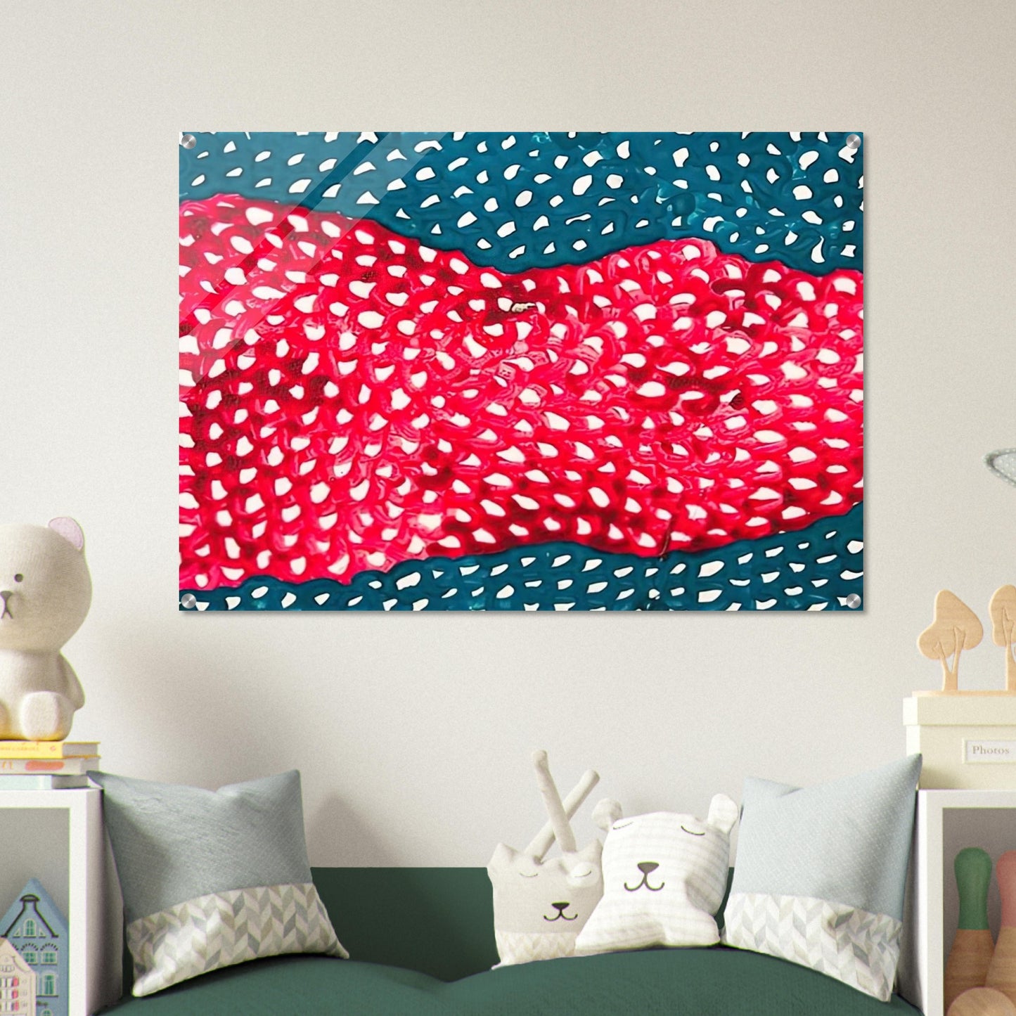 WAVES 1953 - Yayoi Kusama Acrylic Print - 70x100 cm / 28x40″ inches
