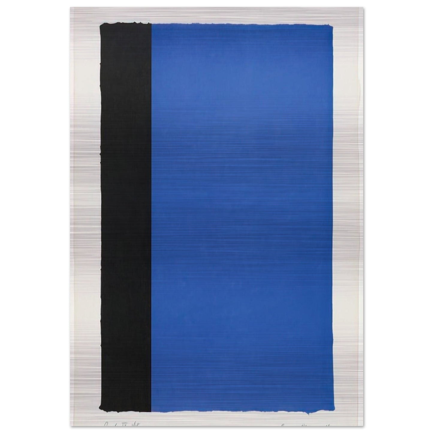Canto IX - Barnett Newman Brushed Aluminum Print - 70x100 cm / 28x40 inches | Barnett Newman Aluminum Print | Barnett Newman Prints