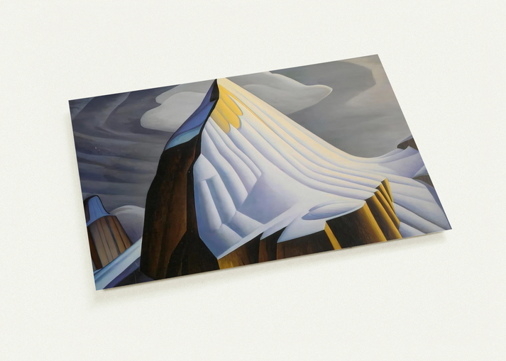 Mount Lefroy - 1930 By Lawren Harris Pack of 10 Post Cards | Lawren Harris Post Cards | A6 (10.5 x 14.8 cm) - 4.1 x 5.8 inches