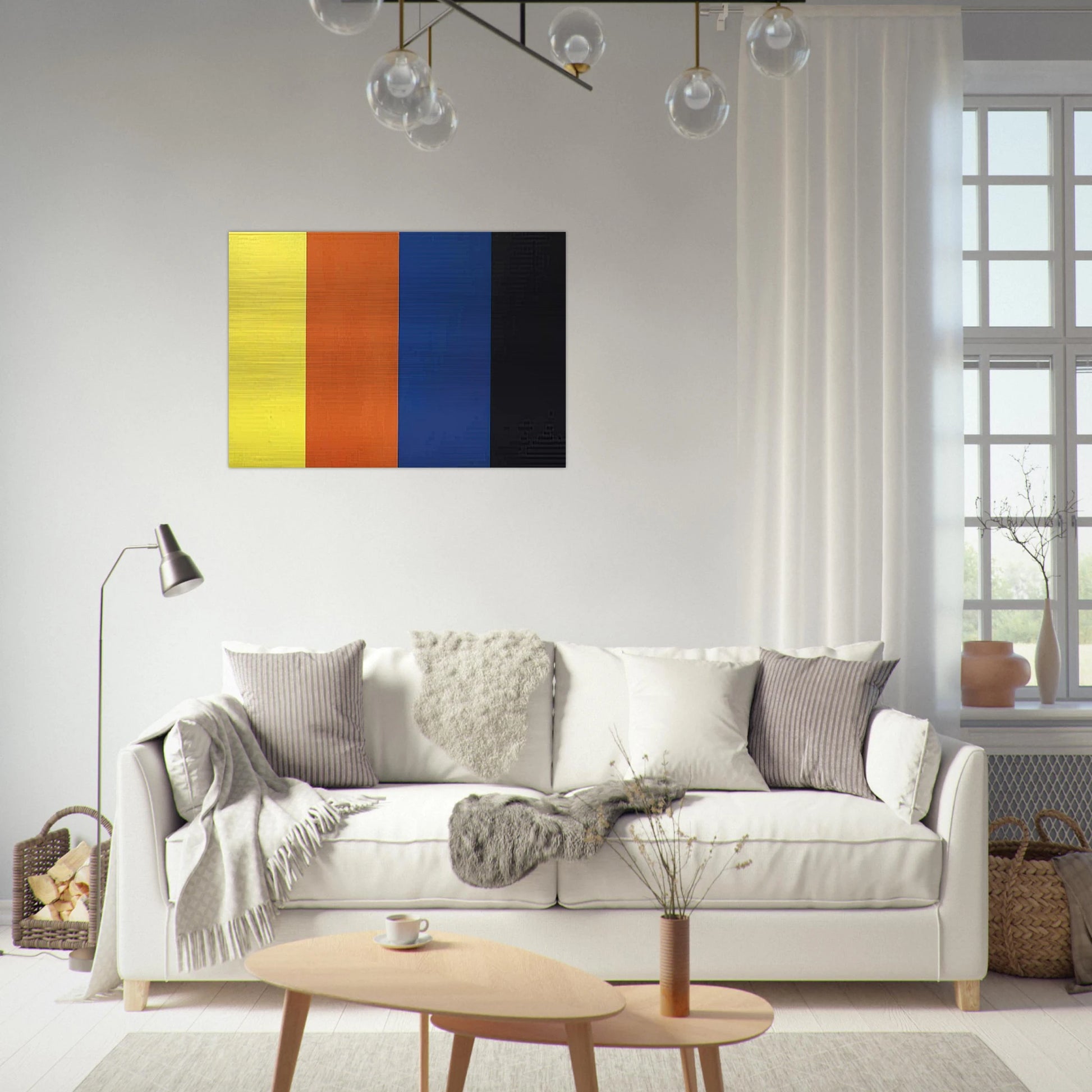 Untitled farbfeld - 1986 - Gunther Forg Brushed Aluminum Print - 70x100 cm / 28x40 inches | Gunther Forg Aluminum Print | Gunther Forg Prints