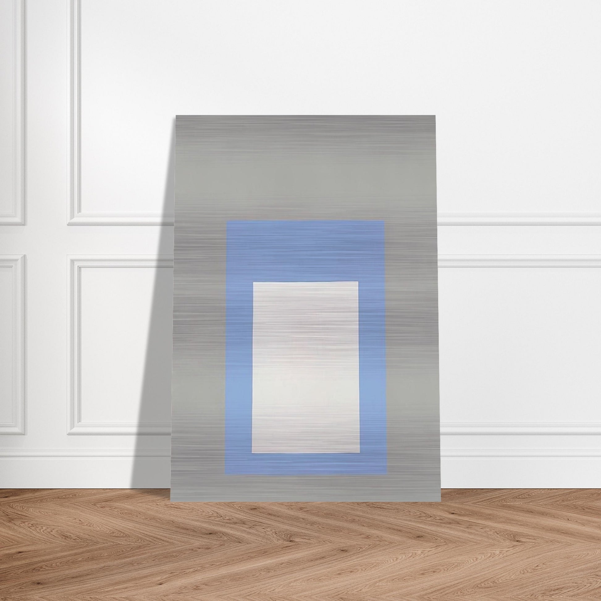 HOMAGE TO THE SQUARE GREEK ISLAND 1957 - Josef Albers Brushed Aluminum Print - 70x100 cm / 28x40 inches | Josef Albers Aluminum Print | Josef Albers Prints