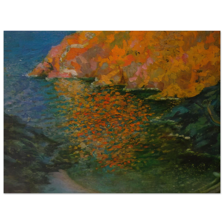 Salvador Dali - SMALL ROCKY BAY OF NANS CADAQUES 1921  75x100 cm / 30x40inches Fine Art Poster