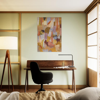 Number 650 - 1953 - Anne Ryan Brushed Aluminum Print - 70x100 cm / 28x40 inches | Anne Ryan Aluminum Print | Anne Ryan Prints
