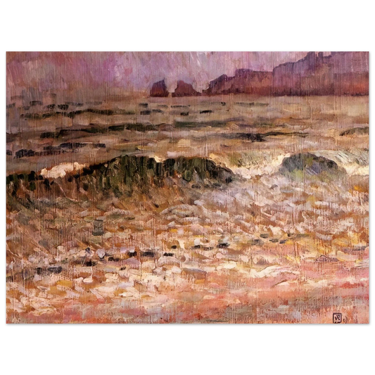 Theo van Rysselberghe - RAIN JERSEY 1907  75x100 cm / 30x40inches Fine Art Poster