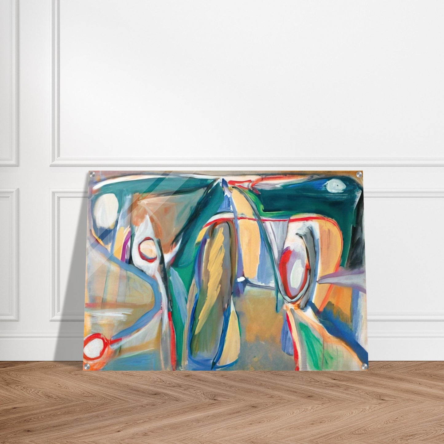 Sans titre Paris, rue Gît-le-Coeur - 1962 - Bram van Velde Acrylic Print - 70x100 cm / 28x40″ inches