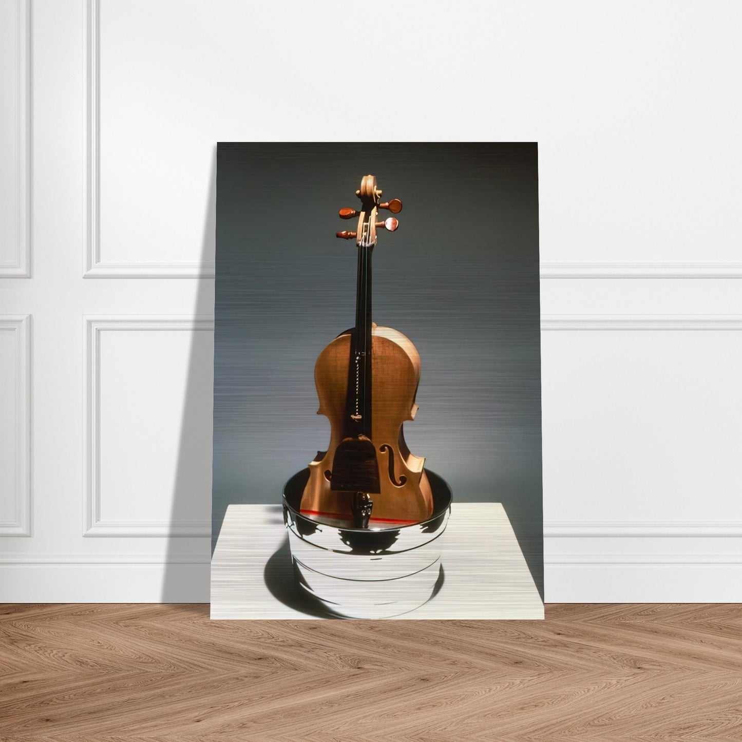 TIBETAN GARDEN SONG ROCI TIBET 1986 - Robert Rauschenberg Brushed Aluminum Print - 70x100 cm / 28x40 inches | Robert Rauschenberg Aluminum Print | Robert Rauschenberg Prints
