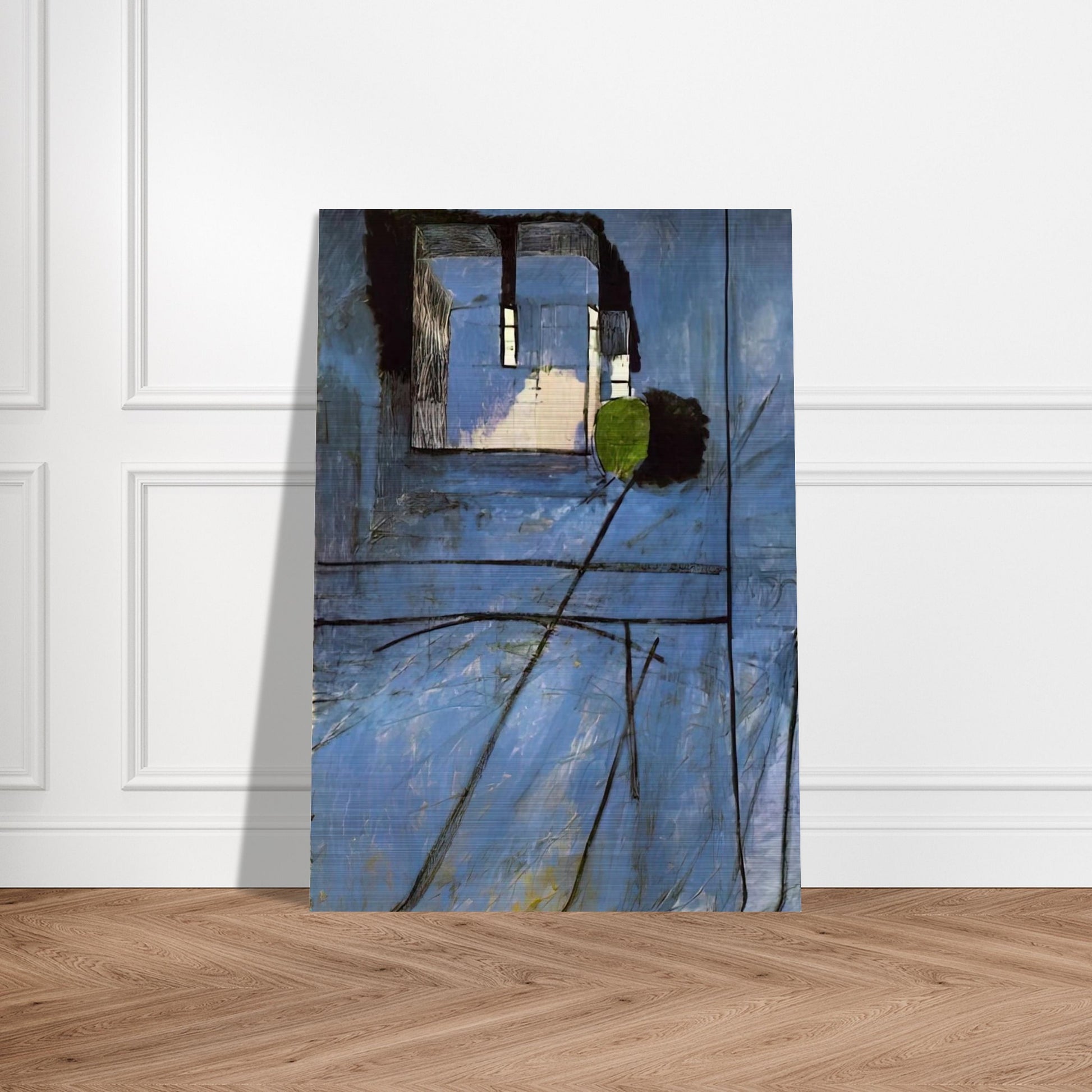 VIEW OF NOTRE DAME 1914 - Henri Matisse Brushed Aluminum Print - 70x100 cm / 28x40 inches | Henri Matisse Aluminum Print | Henri Matisse Prints