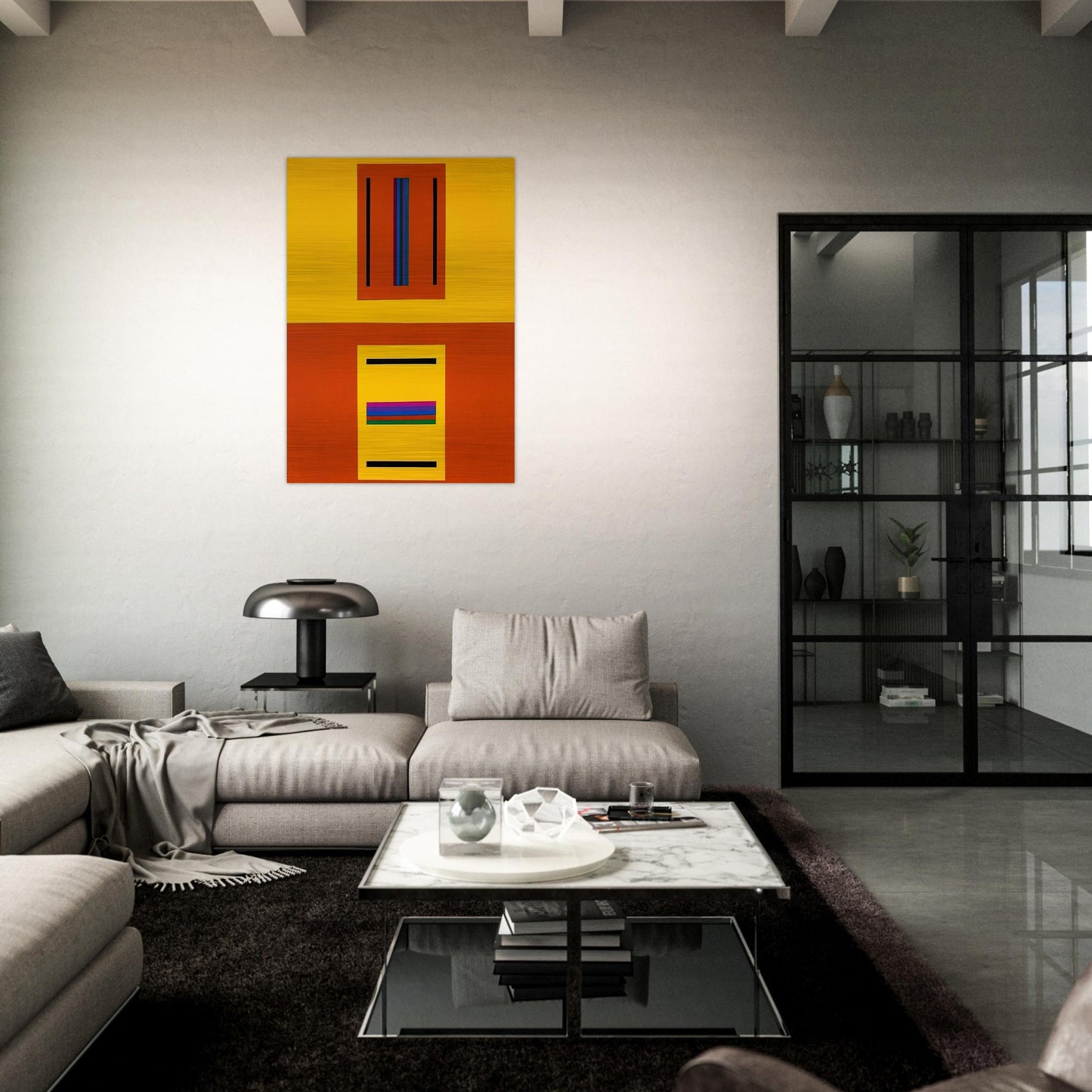The fall and wake of Tim Finnegan - 2005 - Tomas Maldonado Brushed Aluminum Print - 70x100 cm / 28x40 inches | Tomas Maldonado Aluminum Print | Tomas Maldonado Prints
