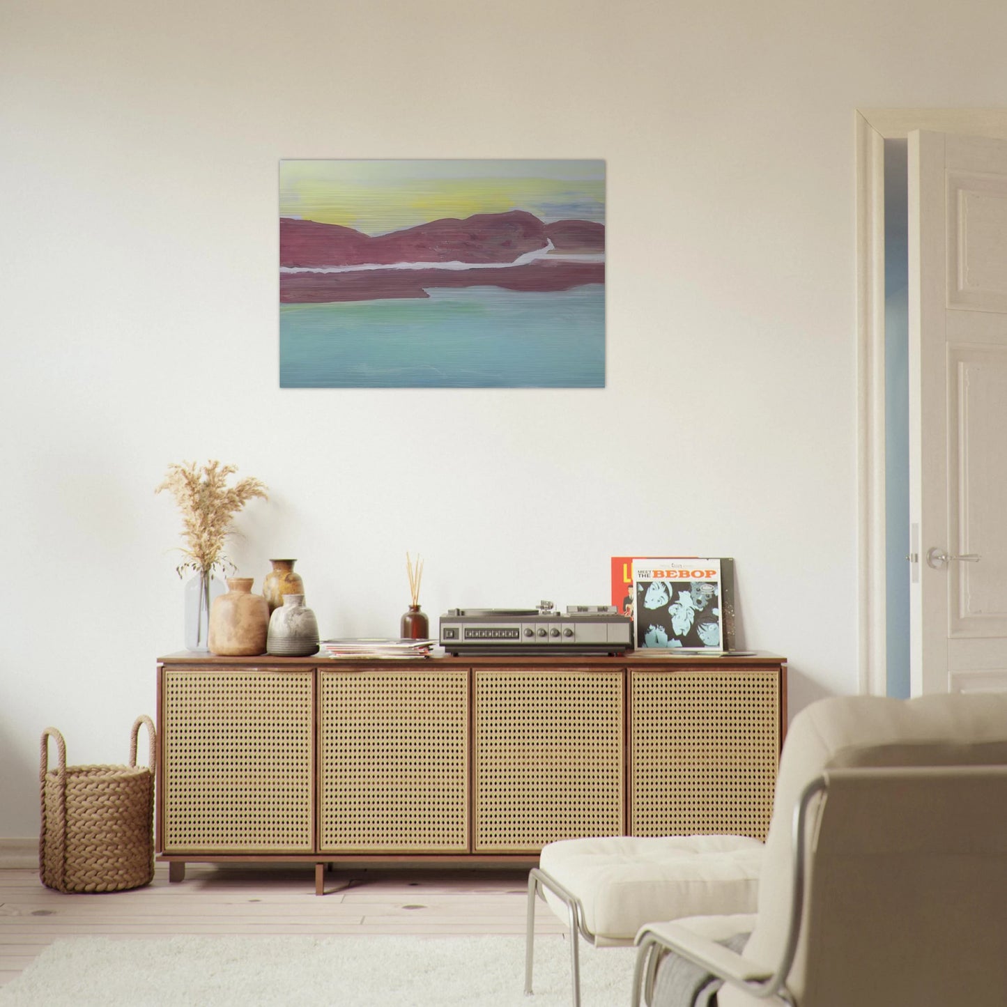Untitled - 2005 - Raoul De Keyser Brushed Aluminum Print - 70x100 cm / 28x40 inches | Raoul De Keyser Aluminum Print | Raoul De Keyser Prints