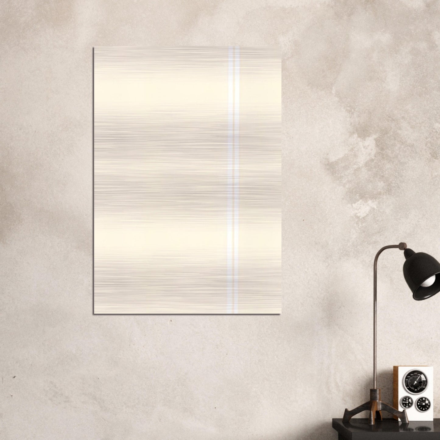 The Station of the Cross - Ninth Station - Barnett Newman Brushed Aluminum Print - 70x100 cm / 28x40 inches | Barnett Newman Aluminum Print | Barnett Newman Prints